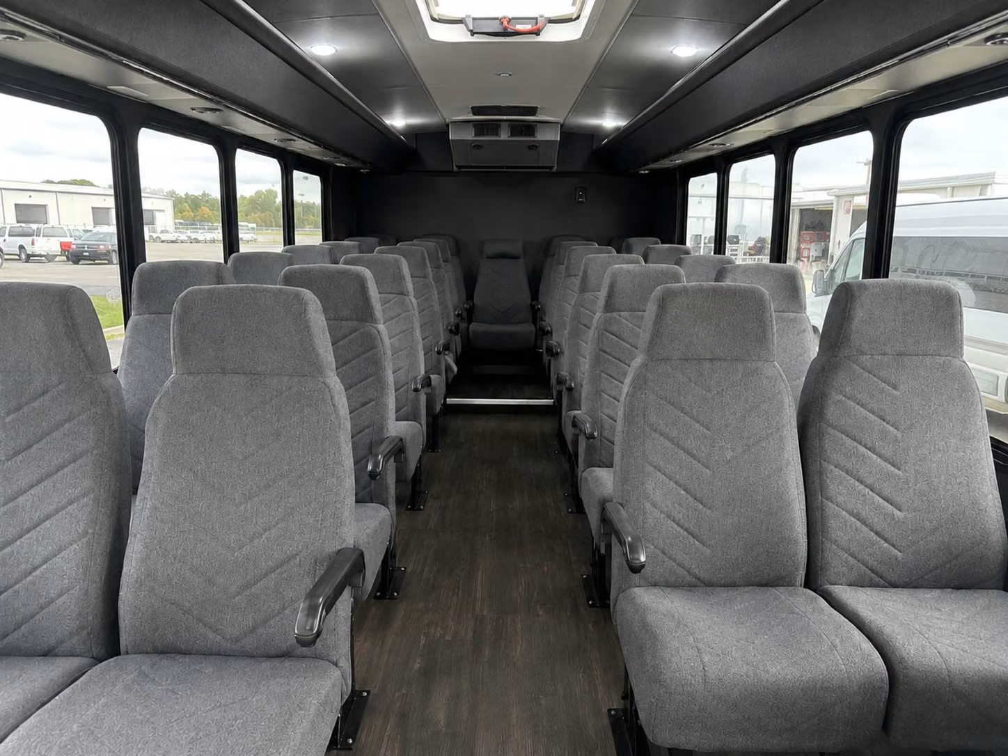 20 passenger minibus inside