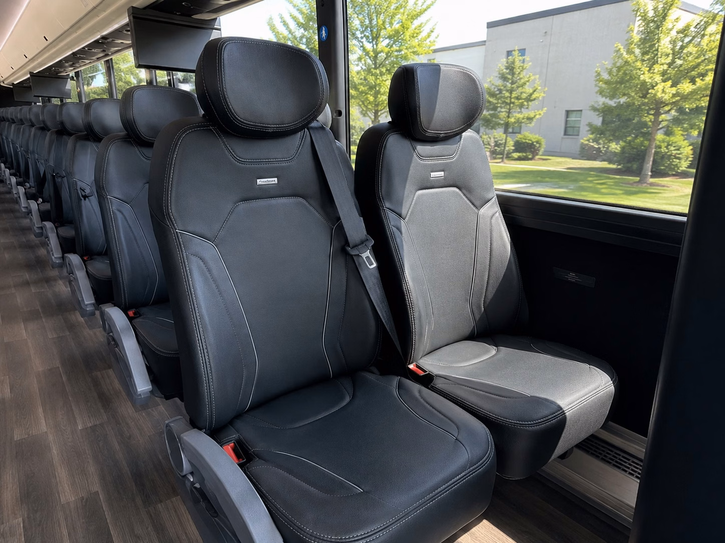 hialeah charter bus interior gallery