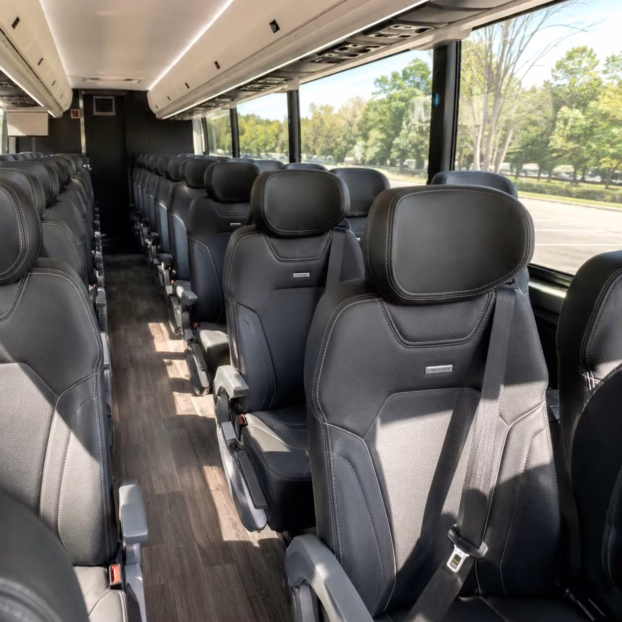 hialeah charter bus rental inside