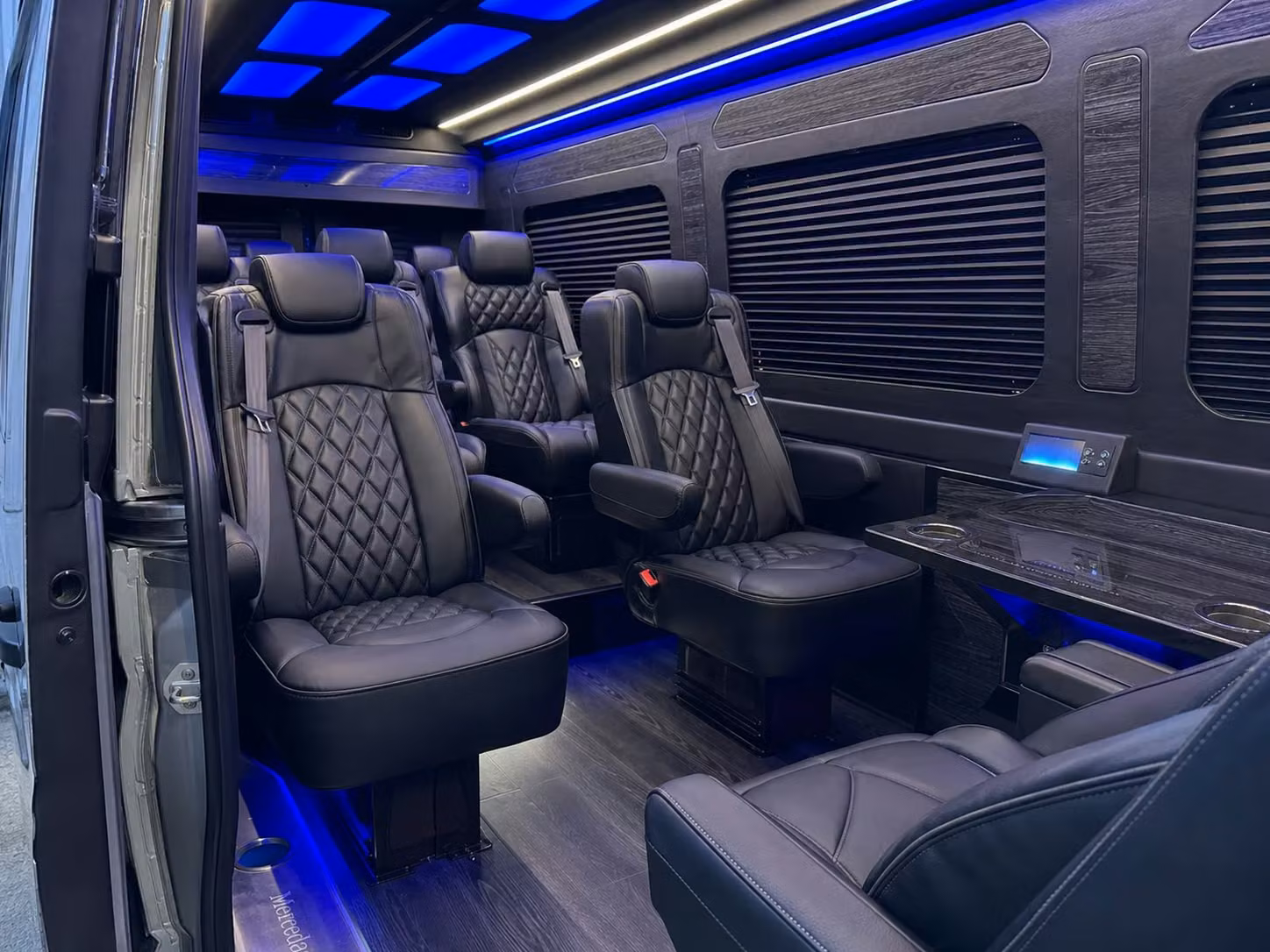 sprinter van transportation for groups and events across hialeah